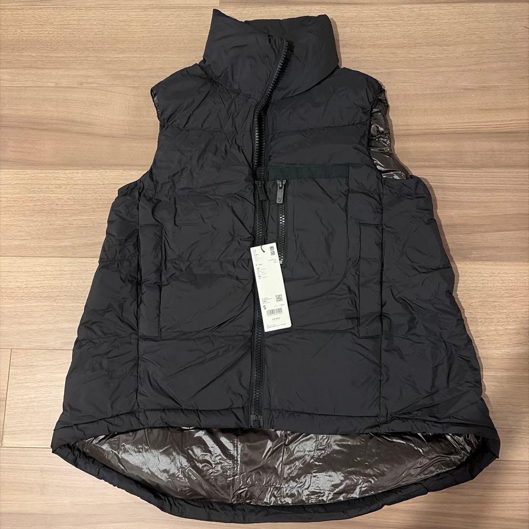 UNIQLO ＋J　ダウンベスト　ジルサンダー　S 黒