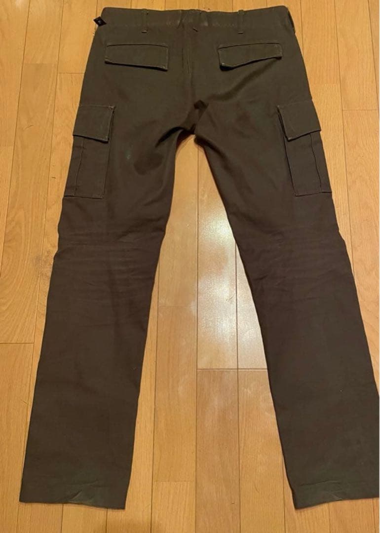 ミヤザワwjk ダークカーキ カーゴパンツ サイズM