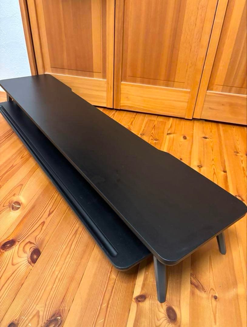 FENGE アルミ製 モニター台 ブラック