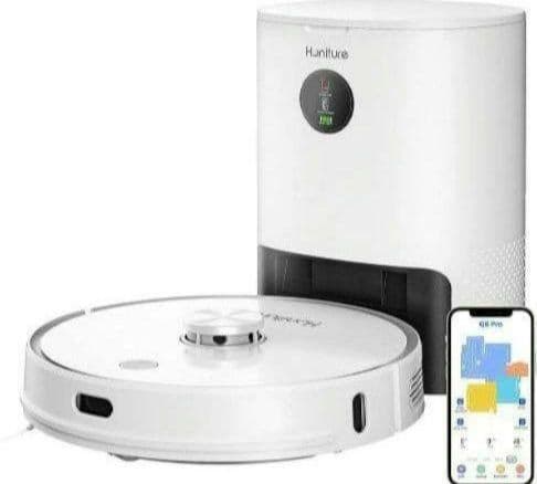 自動ゴミ処理機能付きロボット掃除機 ホワイト