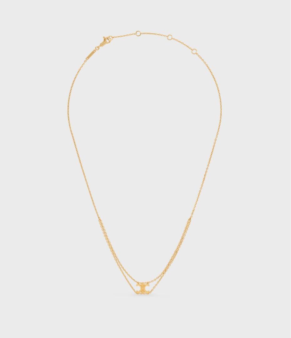 か*ん様 トリオンフ サスペンダー ゴールド ネックレス