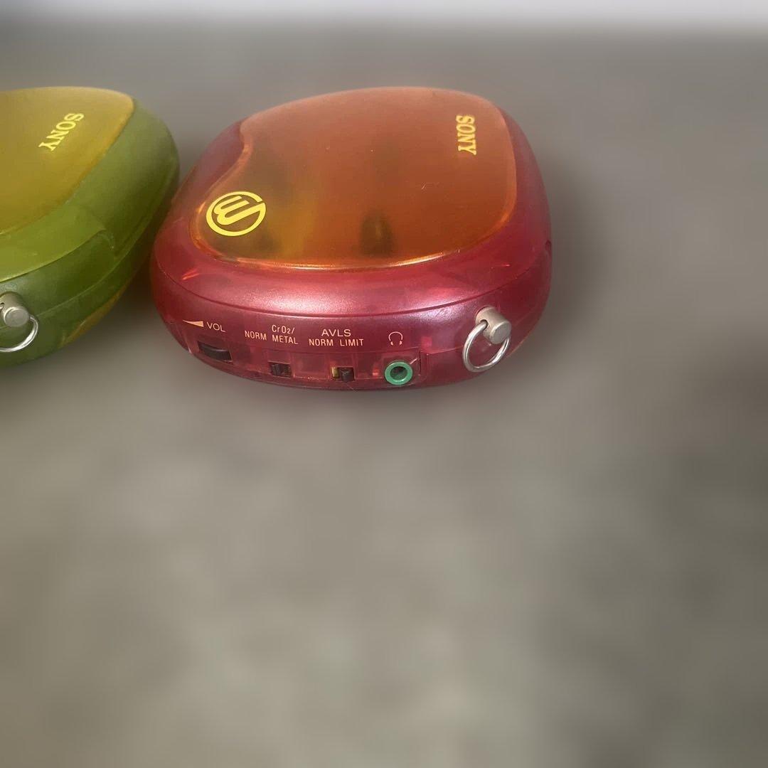SONY WM-EQ2 2台セット　カセットプレーヤー　通電OK ジャンク品