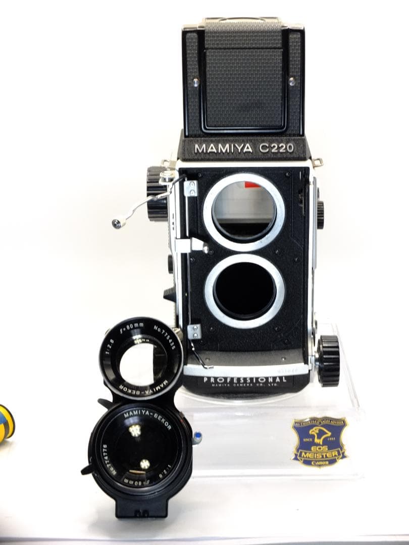 【実写確認済整備品】マミヤC220プロフェッショナル／セコール80mmf2.8付