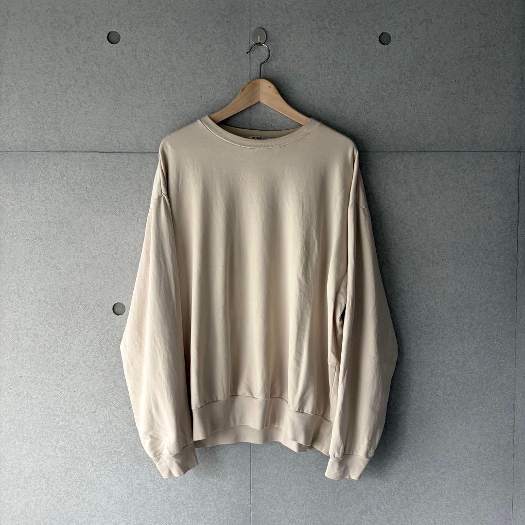 シ*ス様 AURALEE elastic high gauge sweat p/