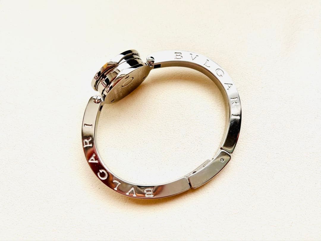 ★極美品★ブルガリ B-ZER01 BZ22S ダイヤベゼル 腕時計