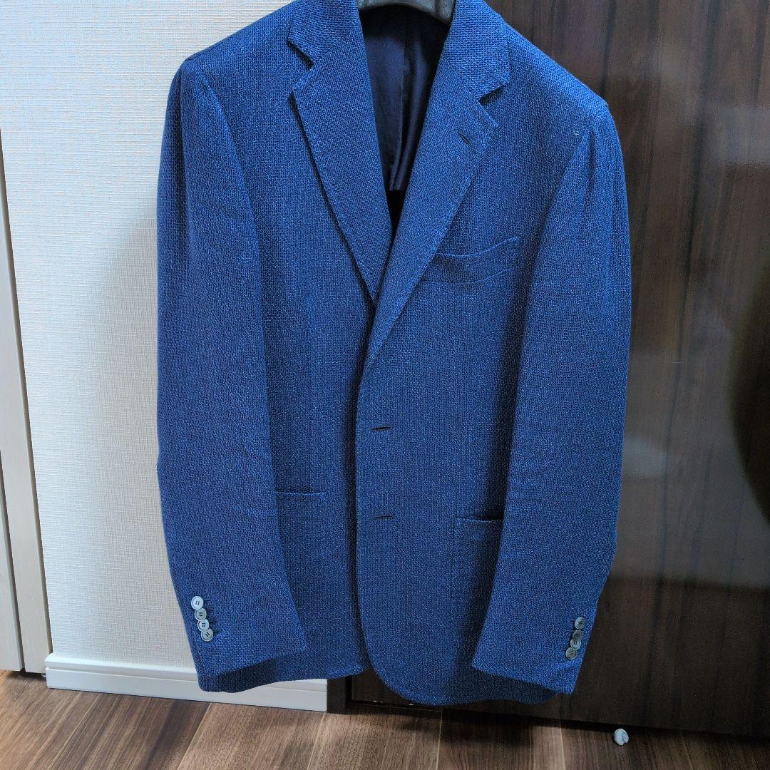 最終値下げスティレラティーノ　シルクリネン ジャケット　48