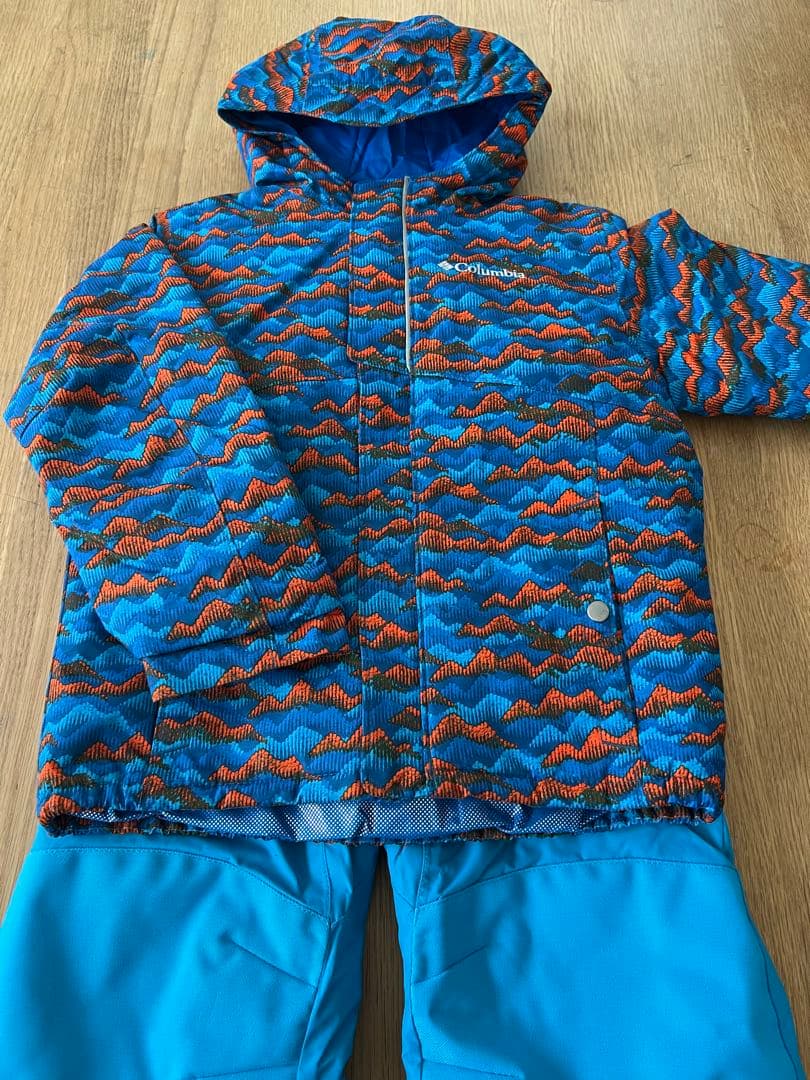 美品Columbia 120子ども用スキーウェア　XS上下セット