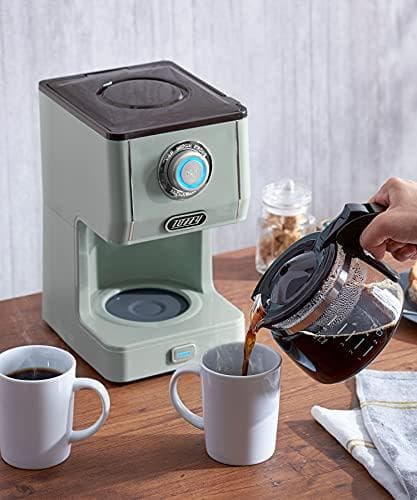 アロマドリップコーヒーメーカー ペールアクア ドリップ式 蒸らし機能 自動保温機