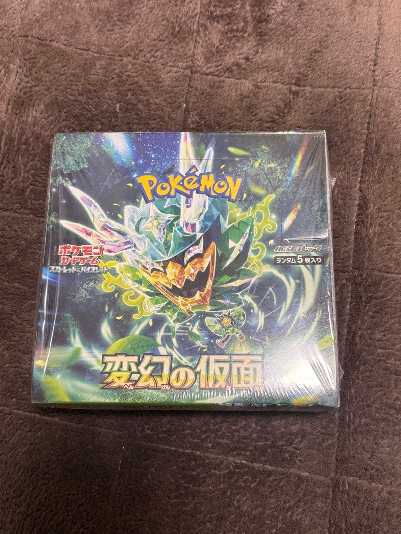 変幻の仮面　シュリンク付きBOX ポケモンカード