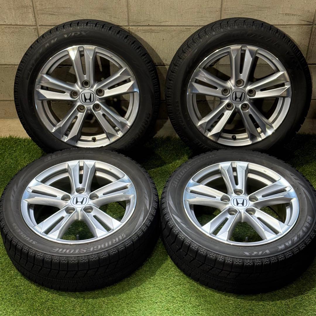 サ　4本送料込み　195/55R16 87Q CR-Z純正アルミ