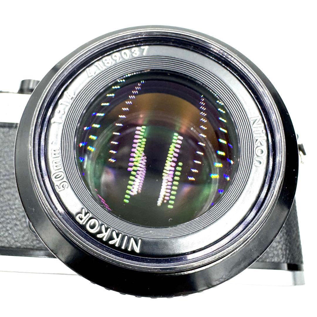 ❁後期型❁Nikon ニコン New FM2 シルバー 50mm 単焦点レンズ