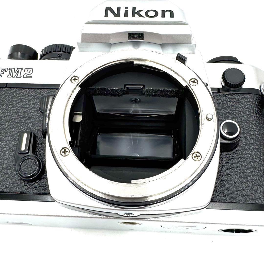 ❁後期型❁Nikon ニコン New FM2 シルバー 50mm 単焦点レンズ