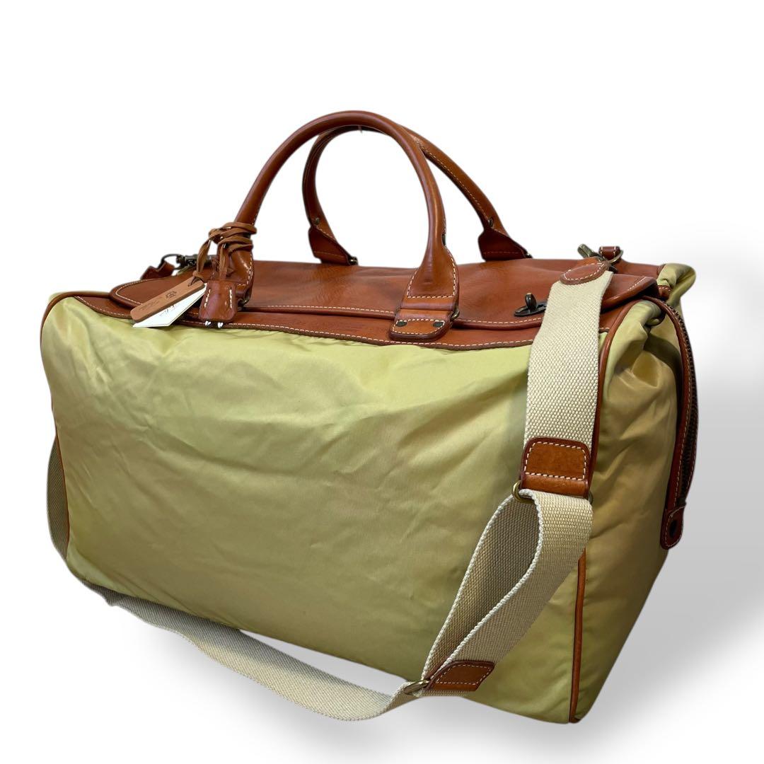 バッグ Felisi Safari Nylon Leather Boston Bag