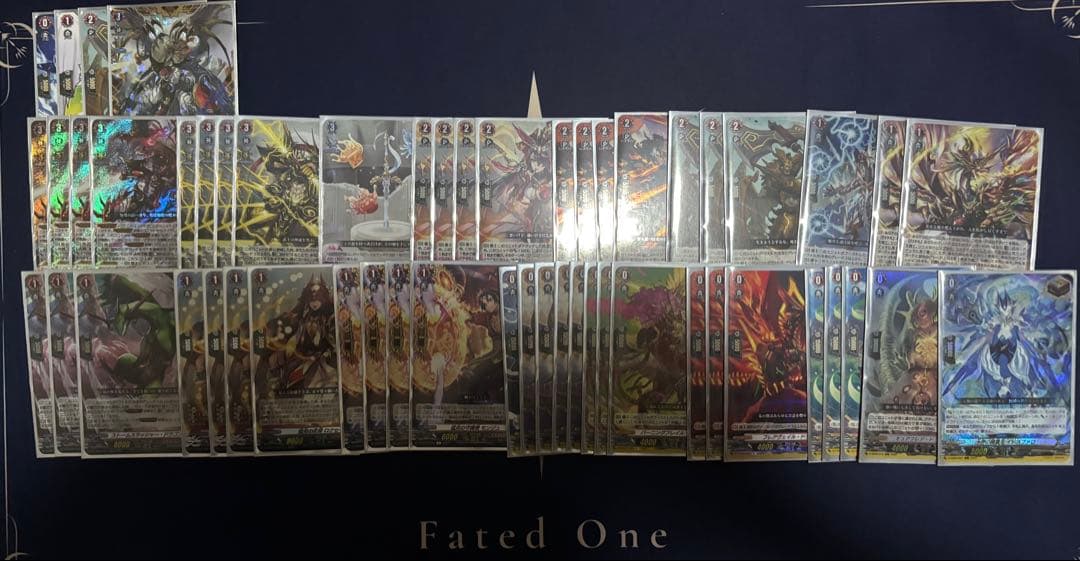 ヴァンガード　ヴァルガドラグレスデッキ スリーブ付き