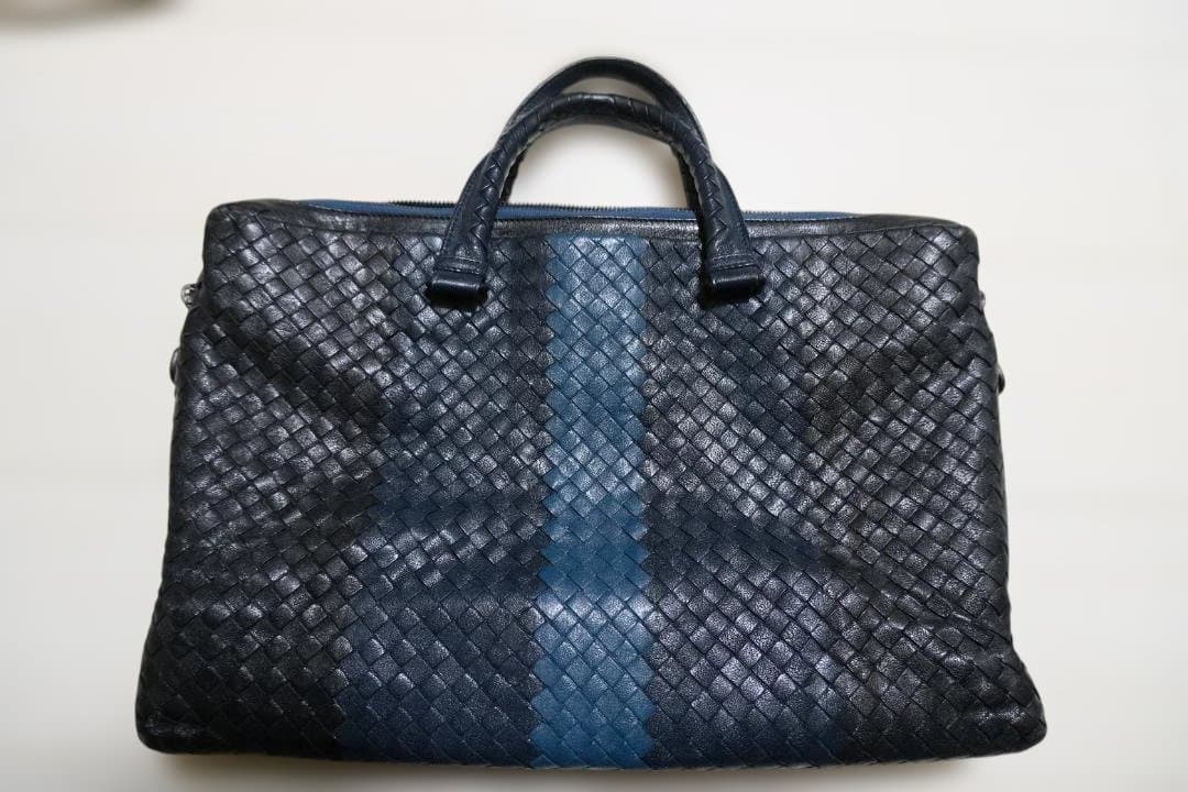 【極上】ボッテガ ビジネスバッグ 2way イントレチャート 希少モデル A4可