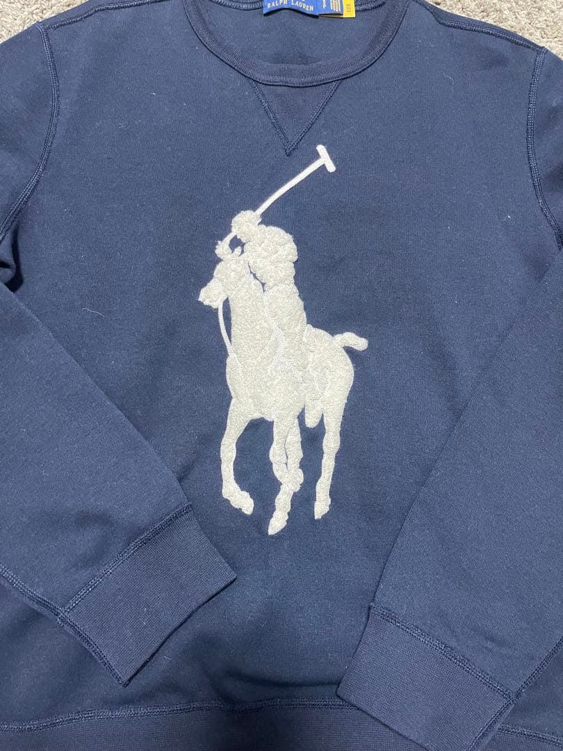 【未使用】Polo Ralph Lauren ネイビー トレーナー
