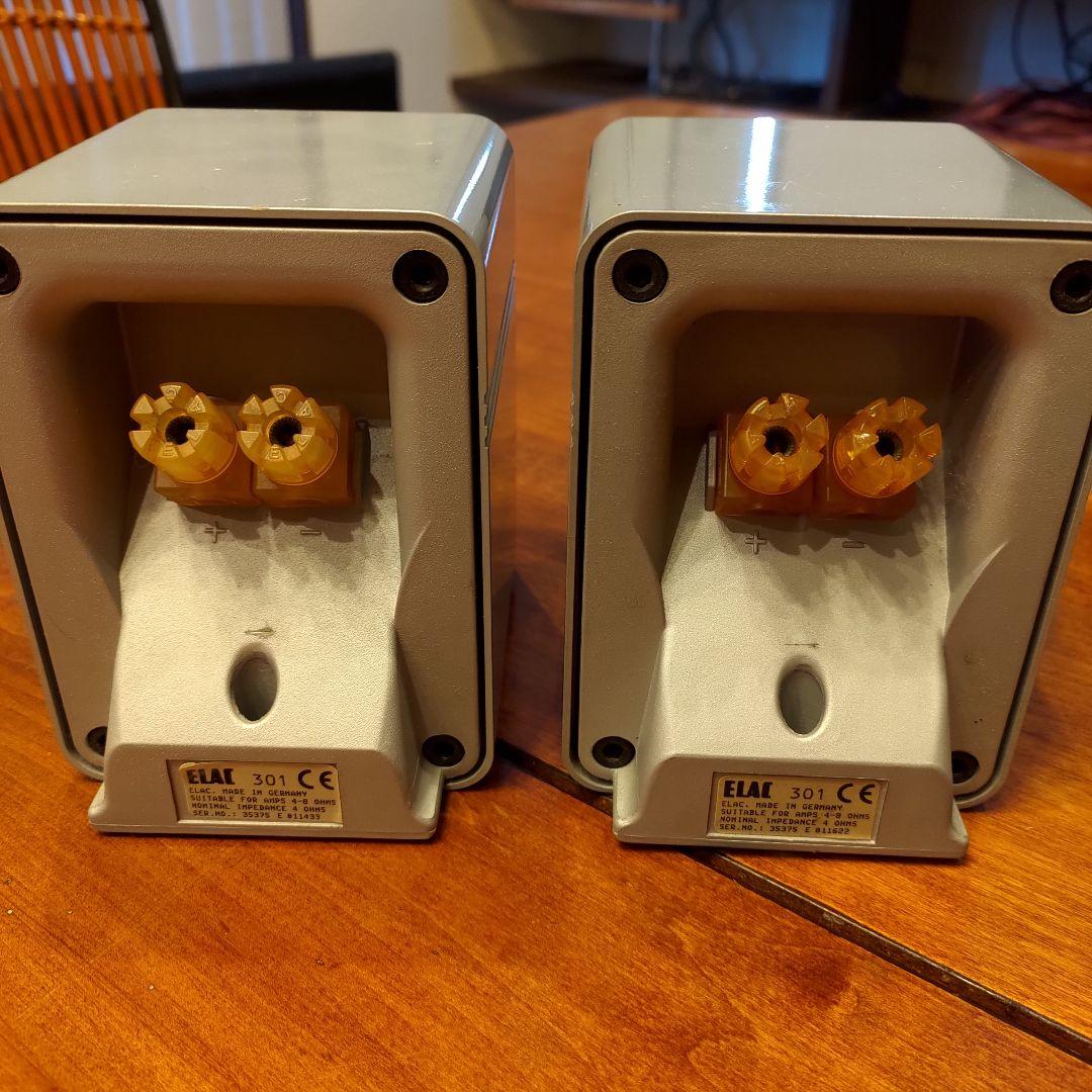 ELAC301 スタンドスピーカー グレー