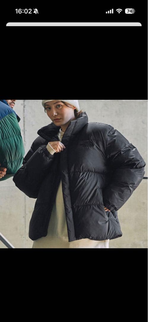 THE NORTH FACE ブラック ダウンジャケット 2XL