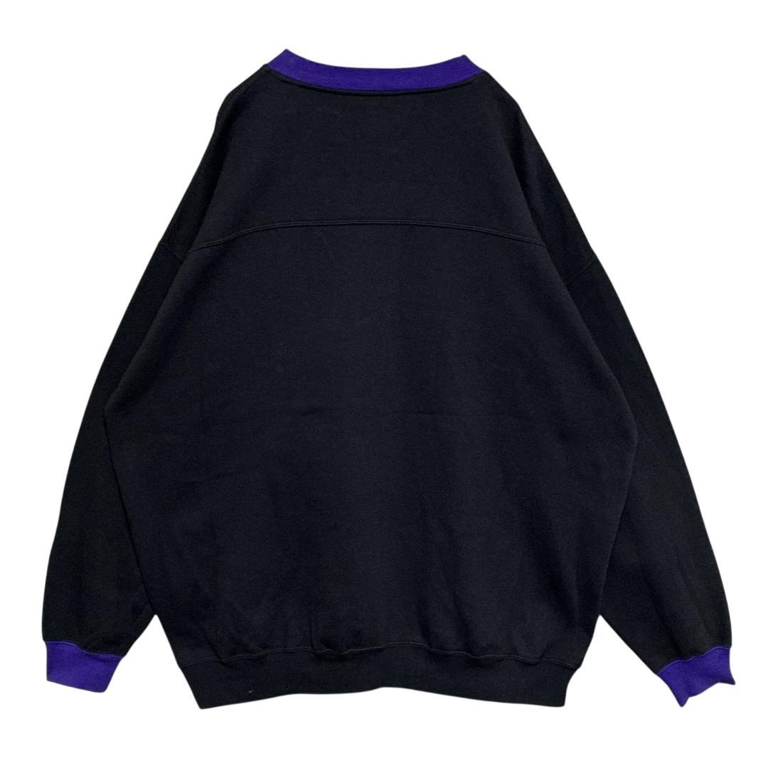 NBA レイカーズ Lee SPORT スウェット トレーナー 刺繍 黒 2XL