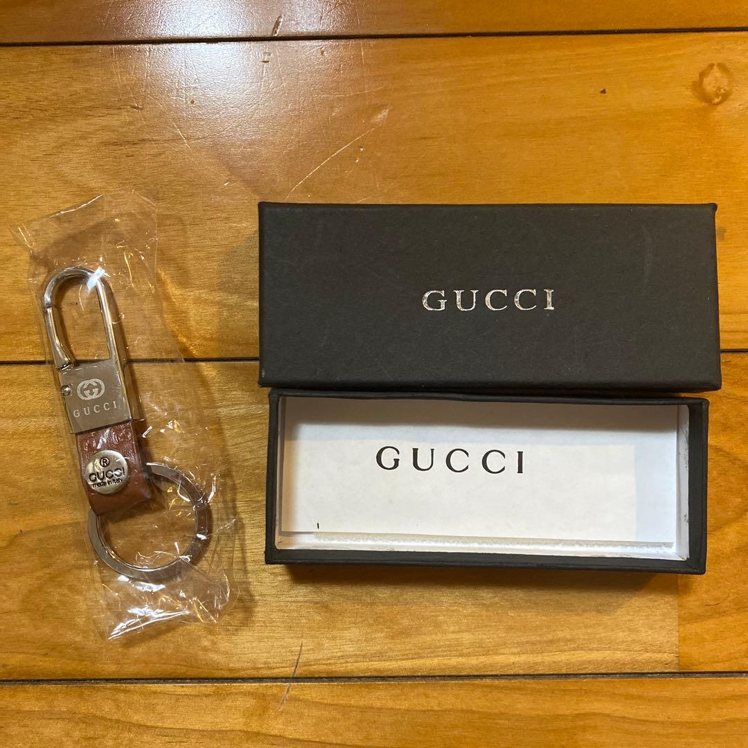 GUCCI カラビナ型キーホルダー