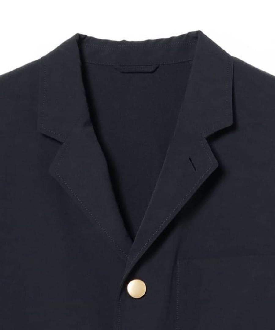 【年内1000円引き！】BEAMS 撥水テックブレザー ジャケット NAVY L