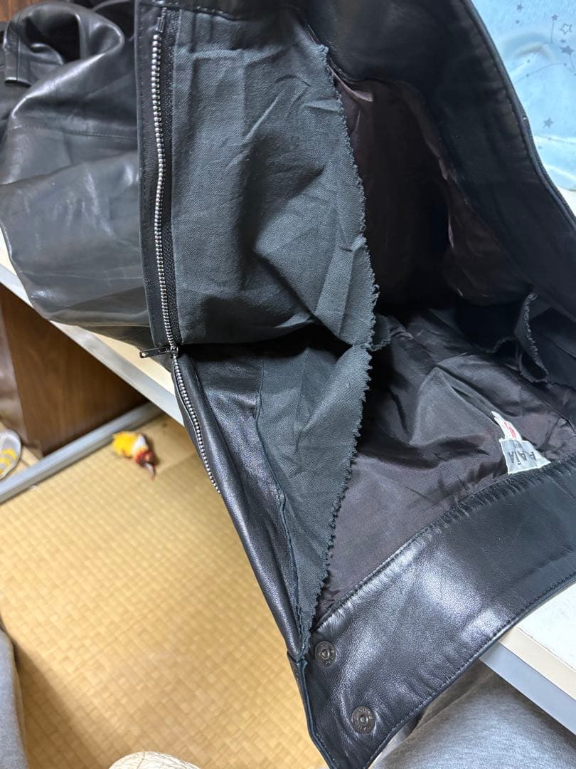 ALAÏA アライヤ［80〜90年］ヴィンテージ　レザーパンツ