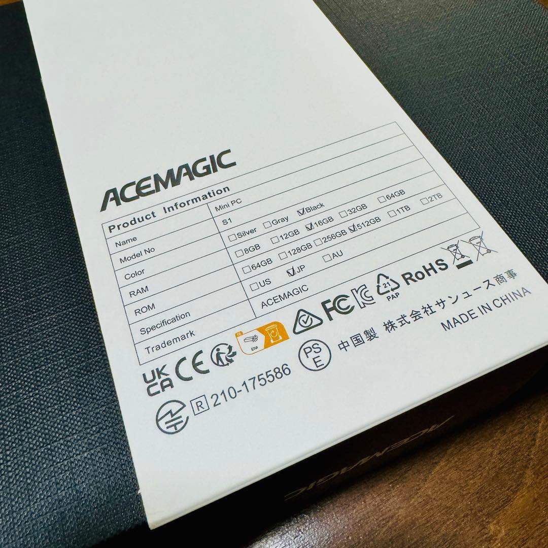 ミニPC Intel N100 16GBメモリ 512GB SSD Win11