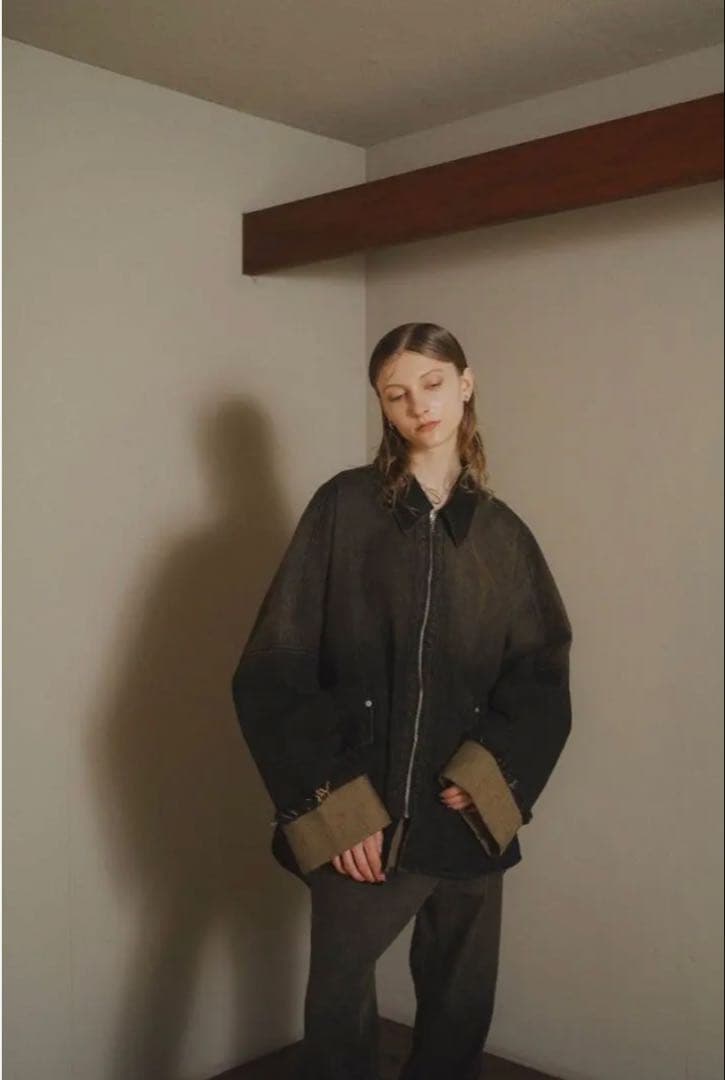 Knuth Marf denim over shirt jacket Sサイズ