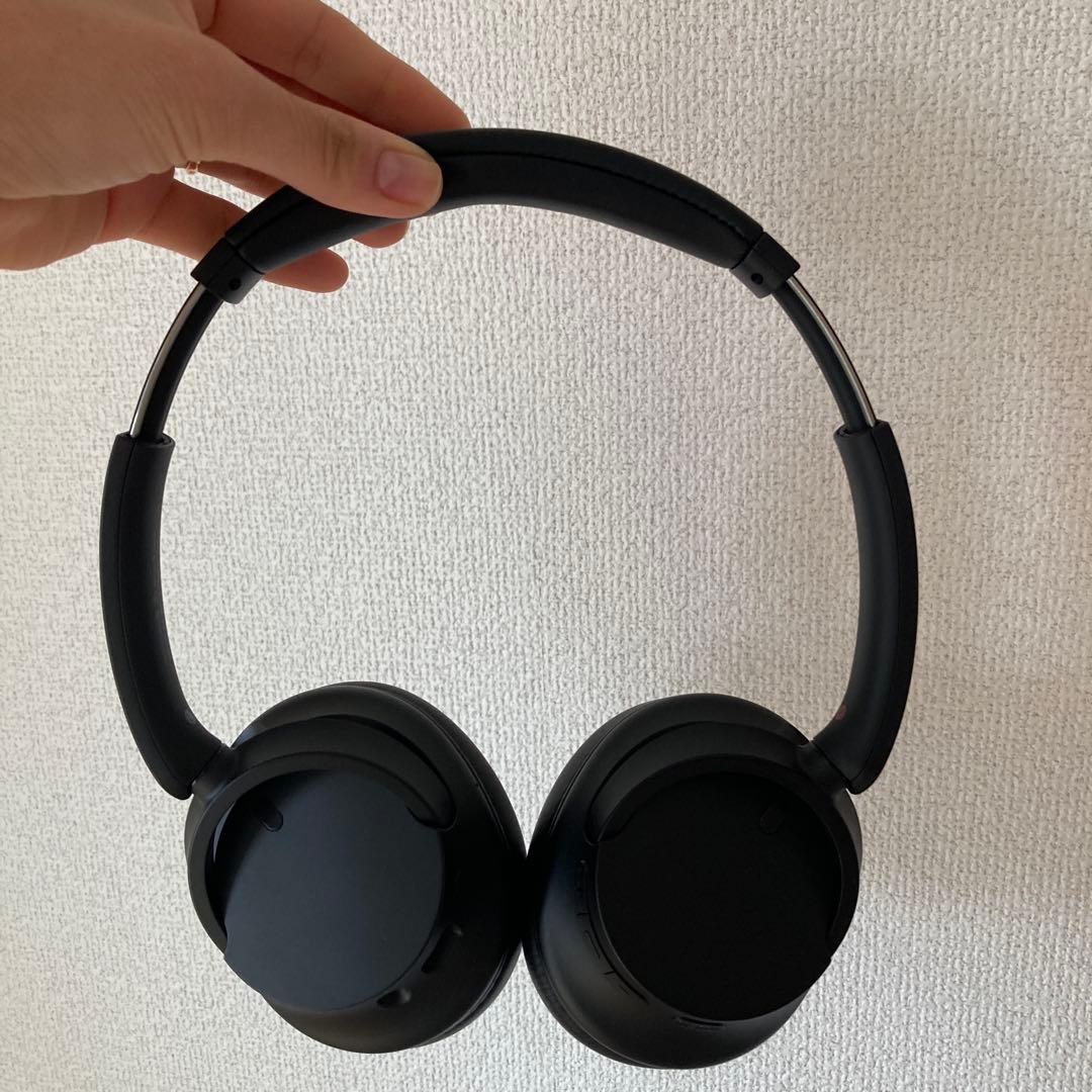 寄付設定あり　SONY ヘッドホンWH-CH720N ブラック