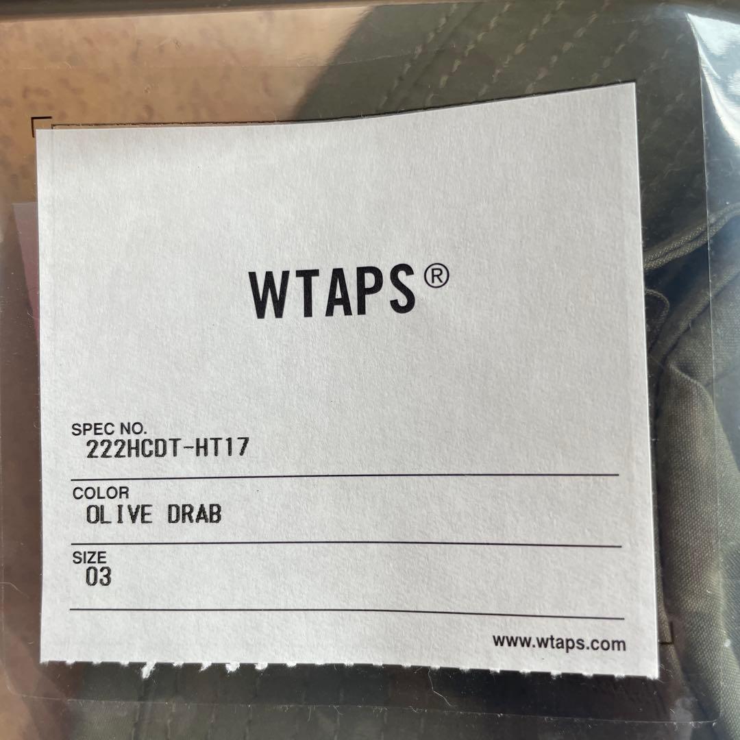 帽子 WTAPS 22AW JUNGLE 02 HAT 222HCDT-HT17