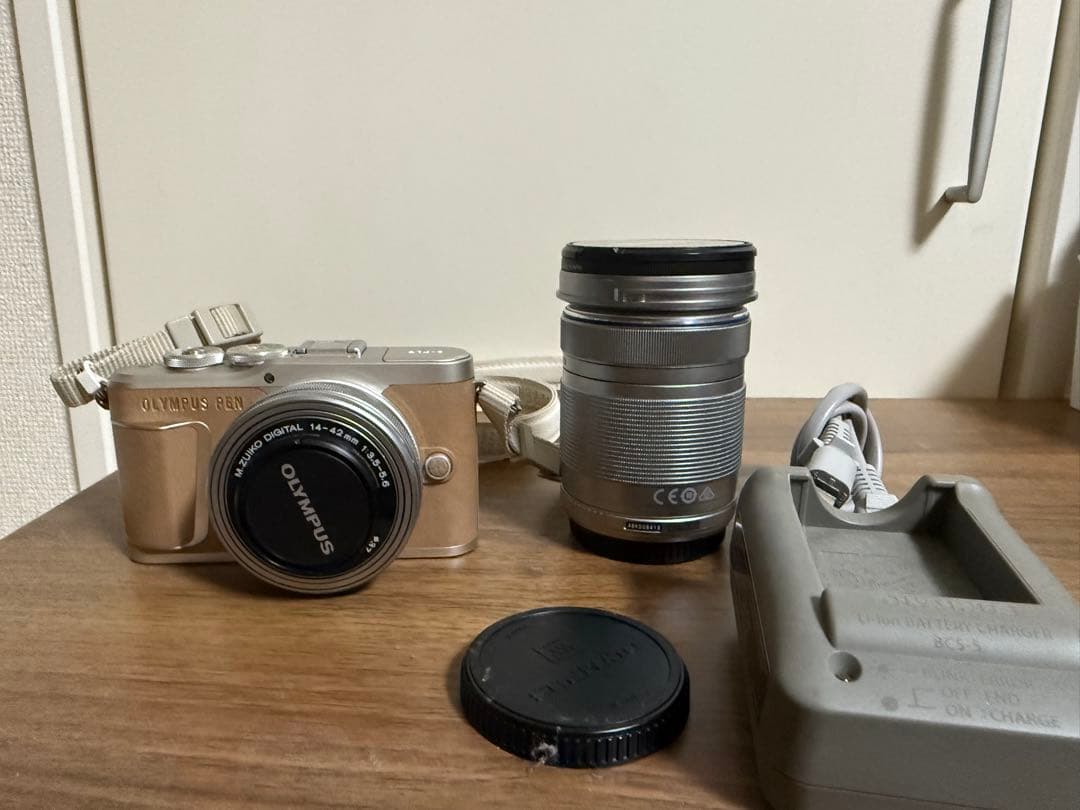 OLYMPUS PEN E-PL9 オリンパスミラーレスカメラ　望遠レンズ付き