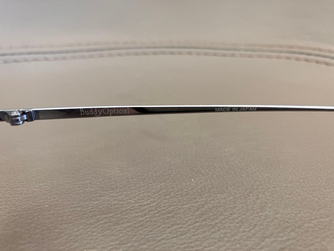 Buddy Optical his ツーブリッジサングラス titanium