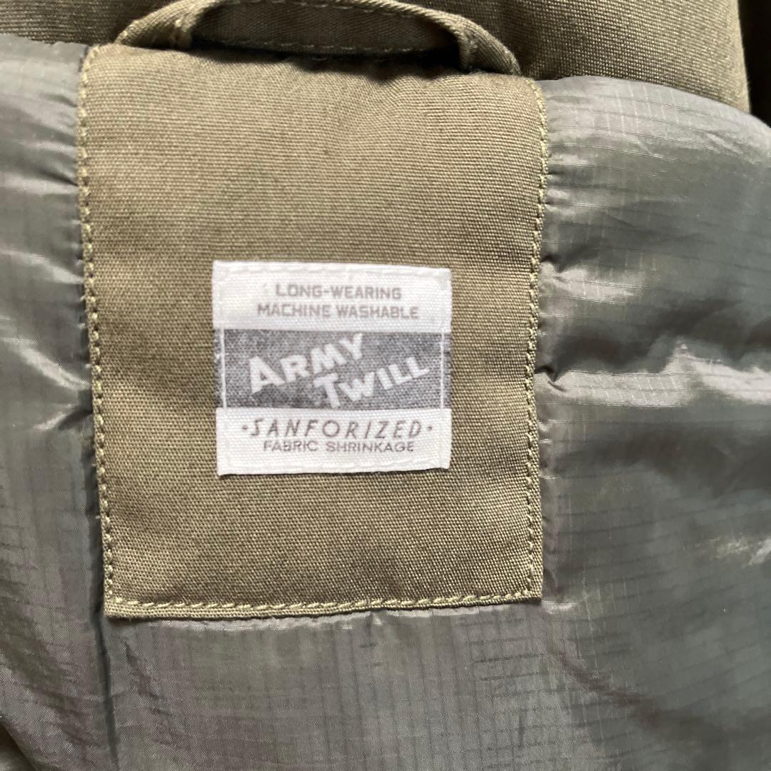エディフィスARMYTWILL/アーミーツイル別注パディングコート