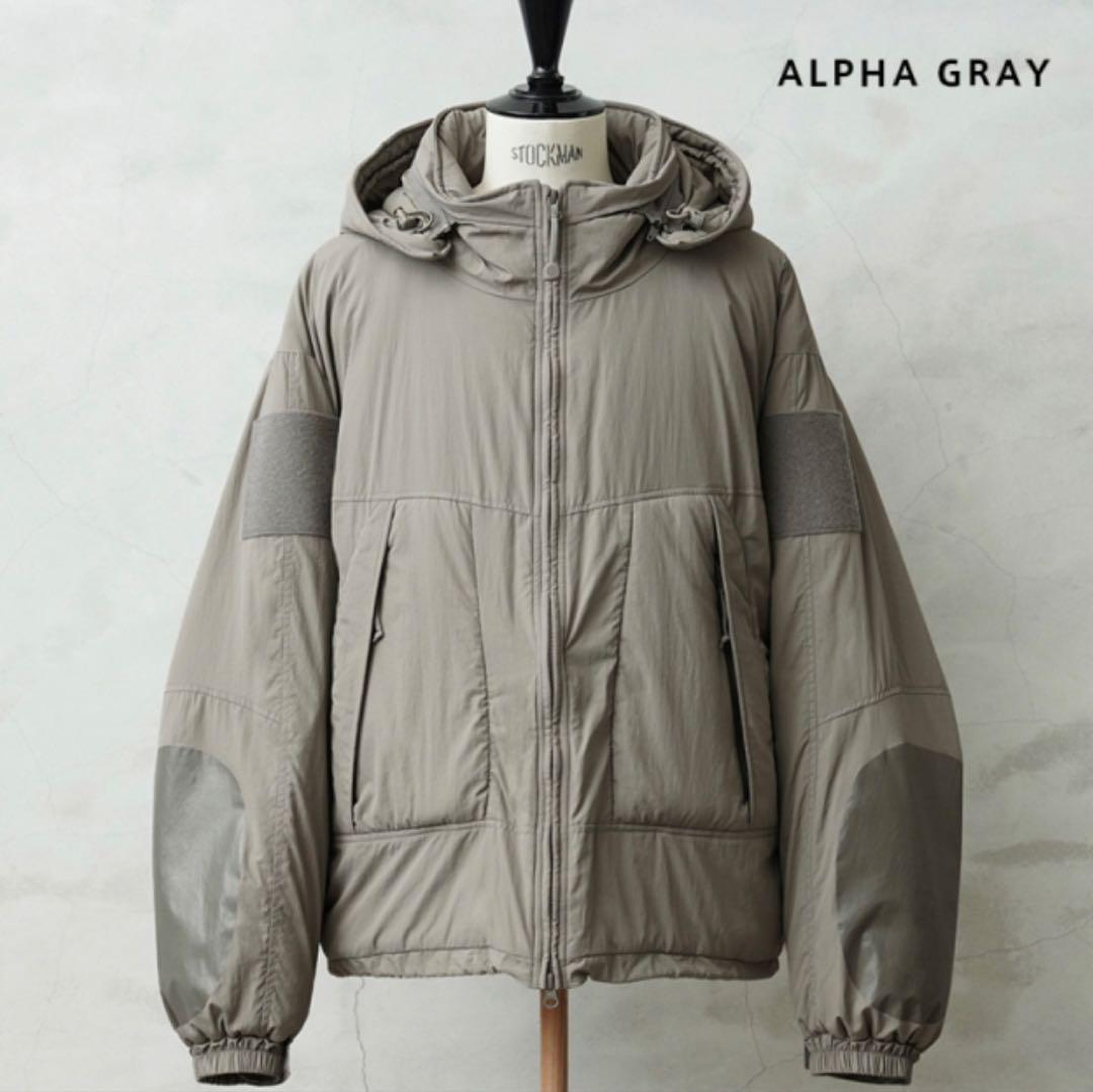 【WP1021】 米軍PCU Level 7 ジャケット　プリマロフト　グレー