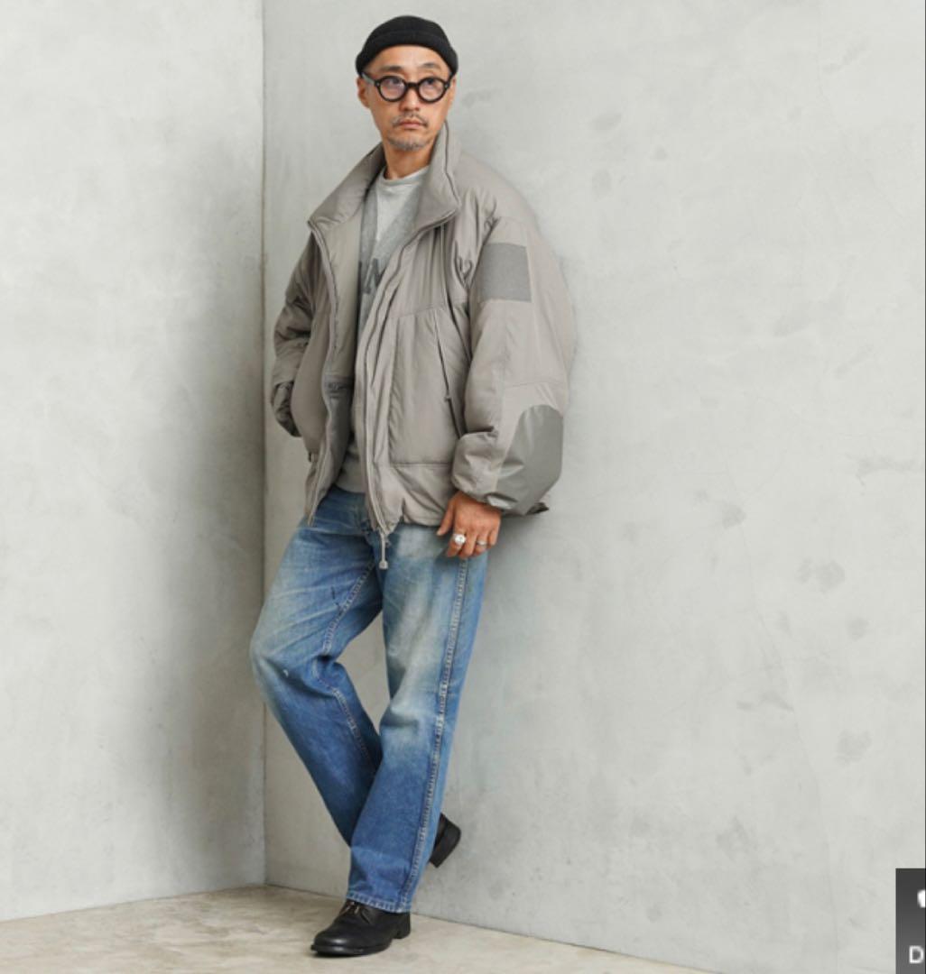 【WP1021】 米軍PCU Level 7 ジャケット　プリマロフト　グレー