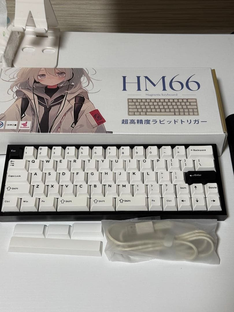 hm66カスタムキーボード　tofu60アルミケース