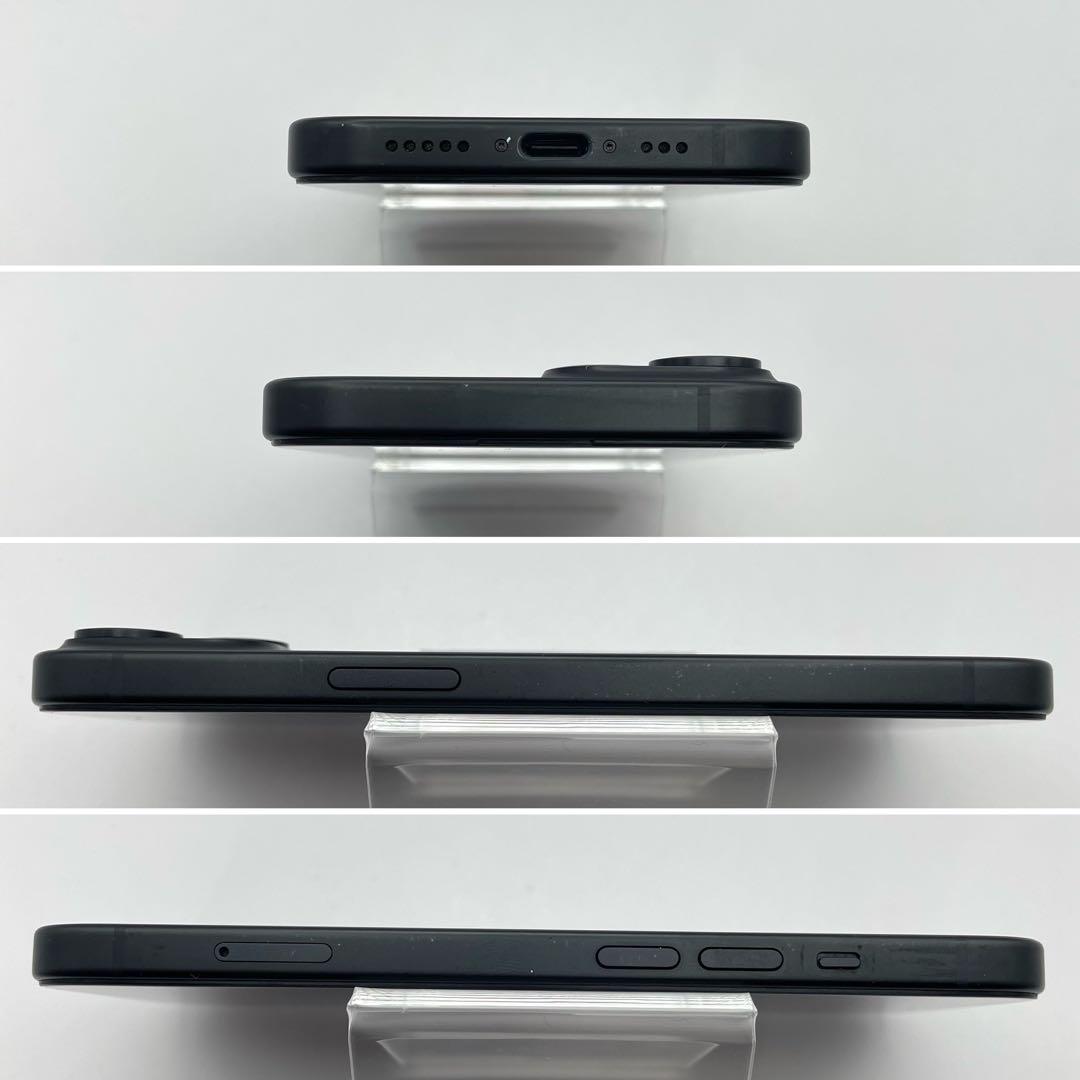 iPhone 15 128GB バッテリー100% ブラック SIMフリー