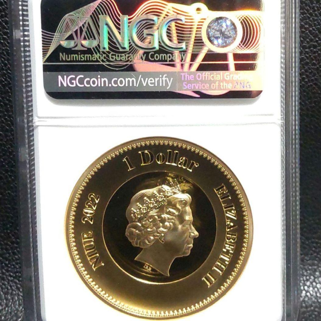 【最高鑑定】2022年 エリザベス2世追悼記念 FR NGC PF70UC 逸品