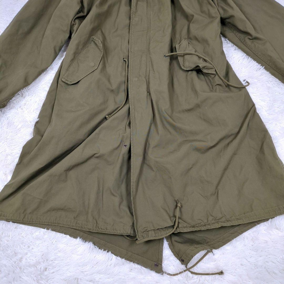 美品【XL相当】ヒューストン　M-51　2way　袖付きライナー　モッズコート