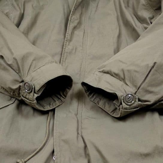 美品【XL相当】ヒューストン　M-51　2way　袖付きライナー　モッズコート