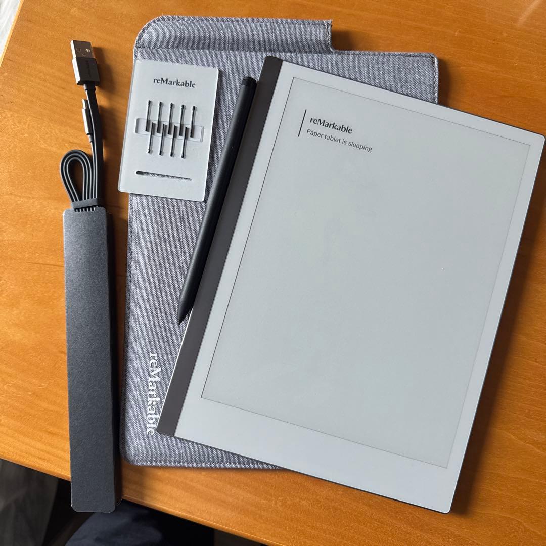 reMarkable2+Folio+ペンなど一式
