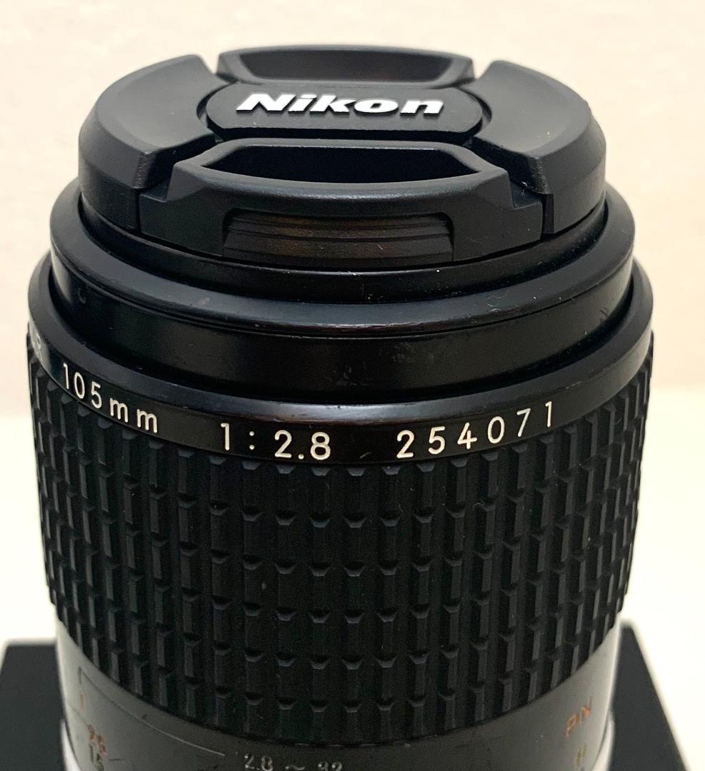 レンズ(単焦点) Nikon ai-s nikkor 105mm f/2.8 91015
