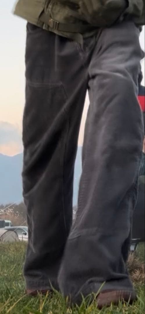 no boundaries ノーバウンダリーズ コーデュロイダブルニー34✖️31