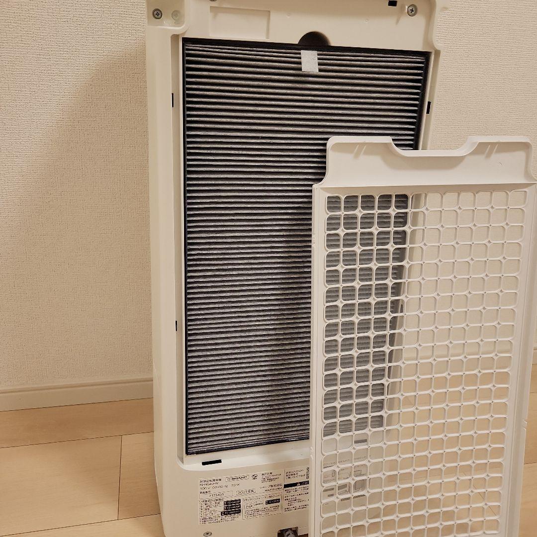 [美品]SHARP 空気清浄機　プラズマクラスタ－25000　KI-NS40W