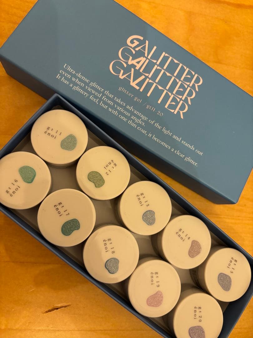 【開封品】ギャリッター寒色10色 enoi エノイ