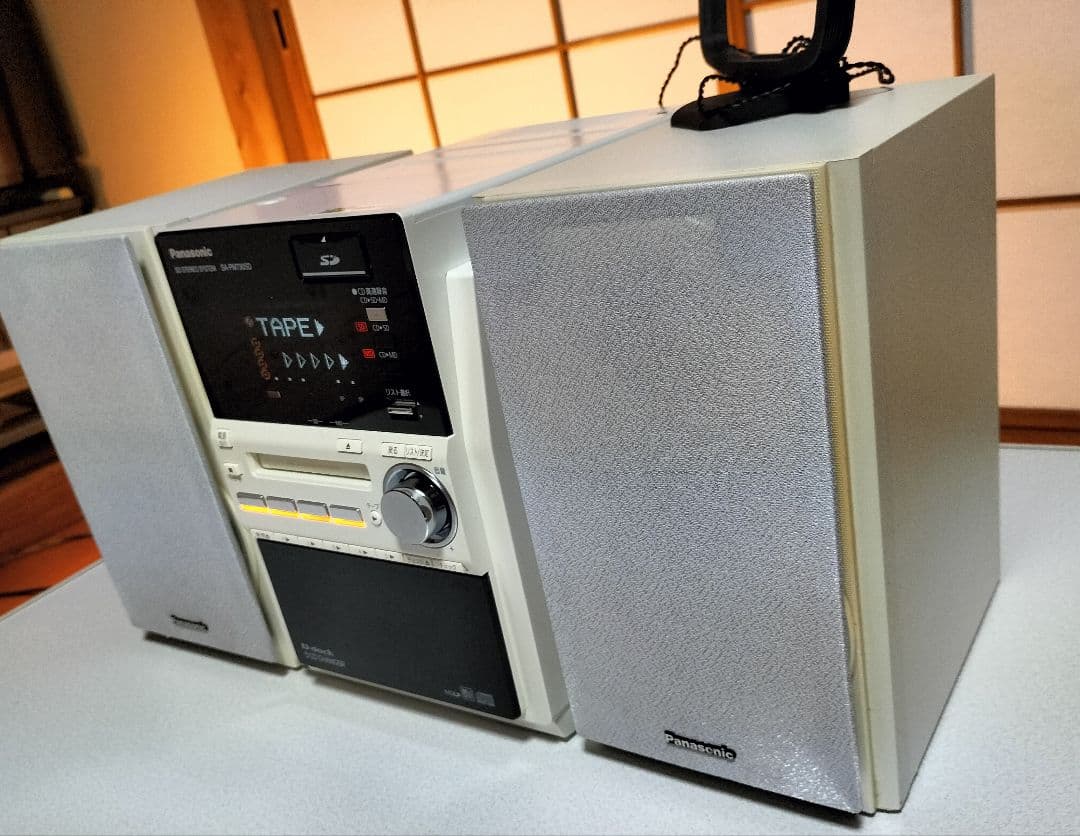 panasonicミニコンポSA-PM730SD　リモコン取扱い説明書付き