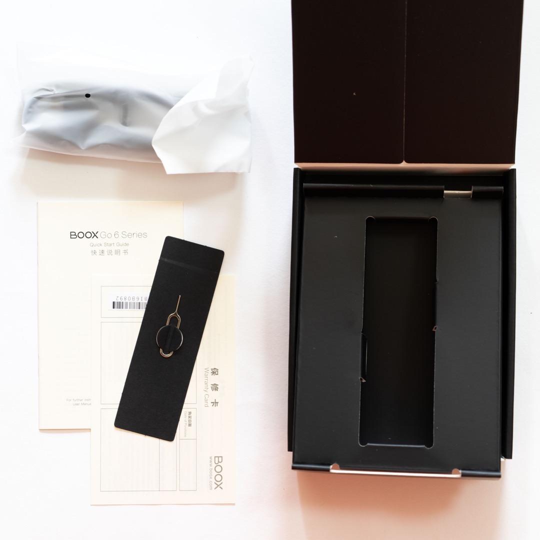 BOOX Go 6 電子書籍リーダー 本体 カバー付き