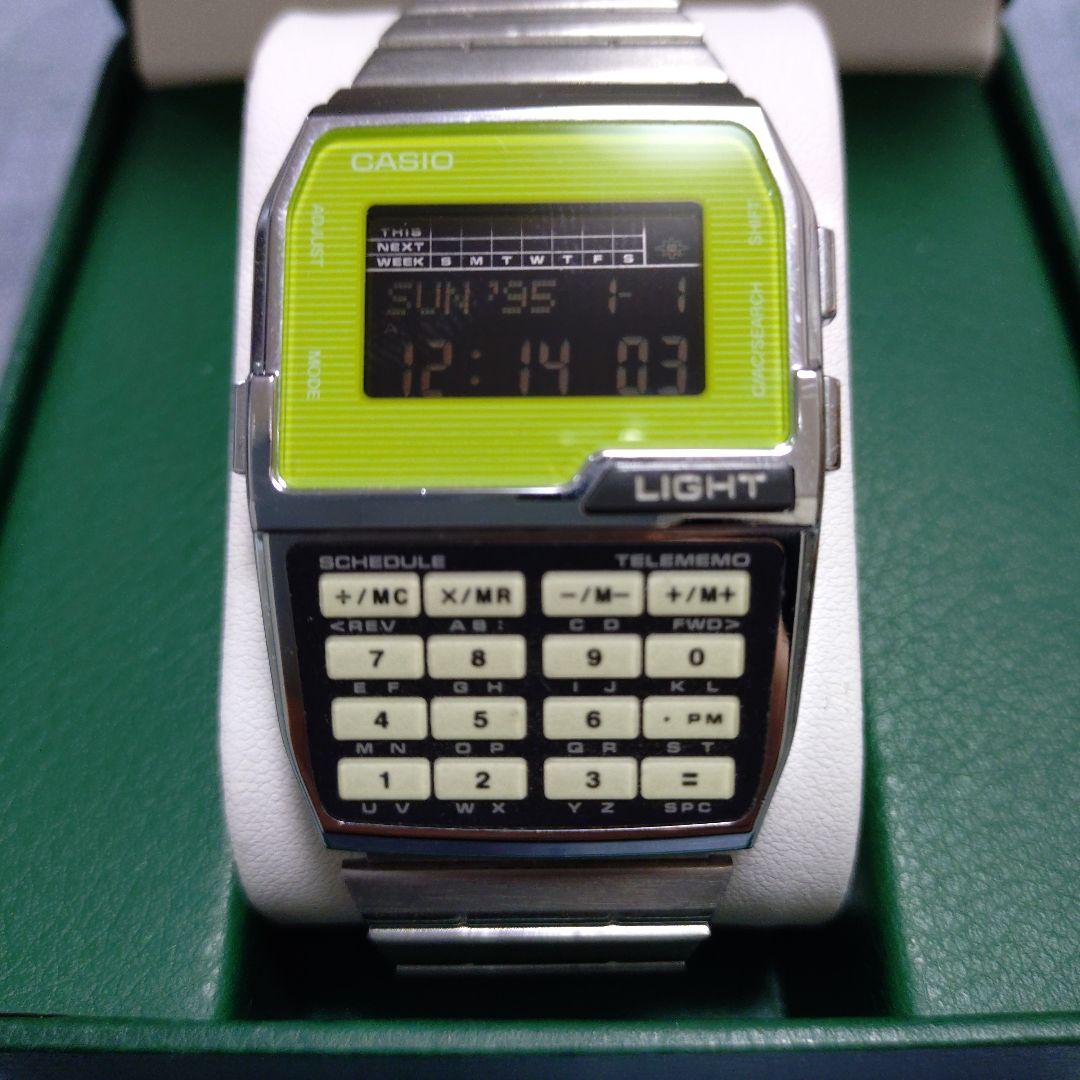 CASIO Data Bank データバンク メンズ 腕時計 廃盤 レア 美品
