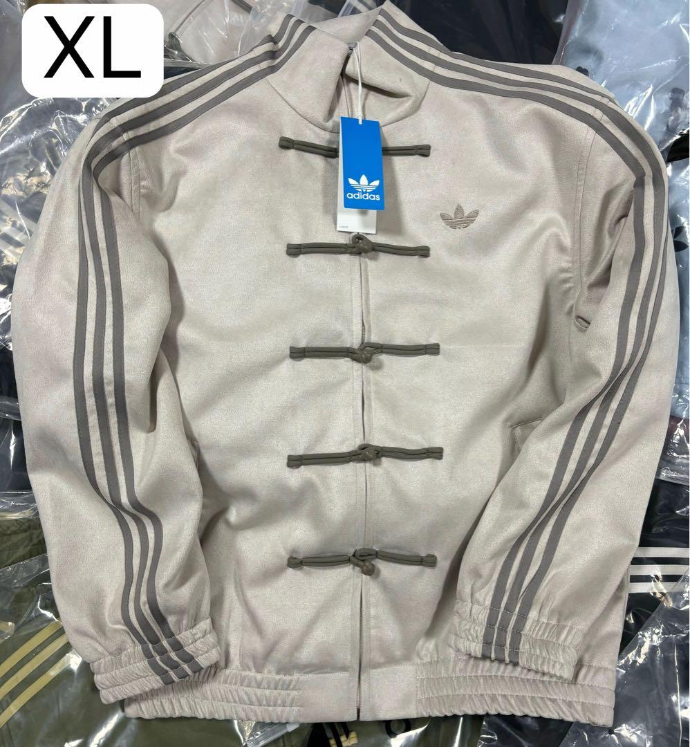 adidasアディダス 中国限定 蛇年ベージュジャージ XL