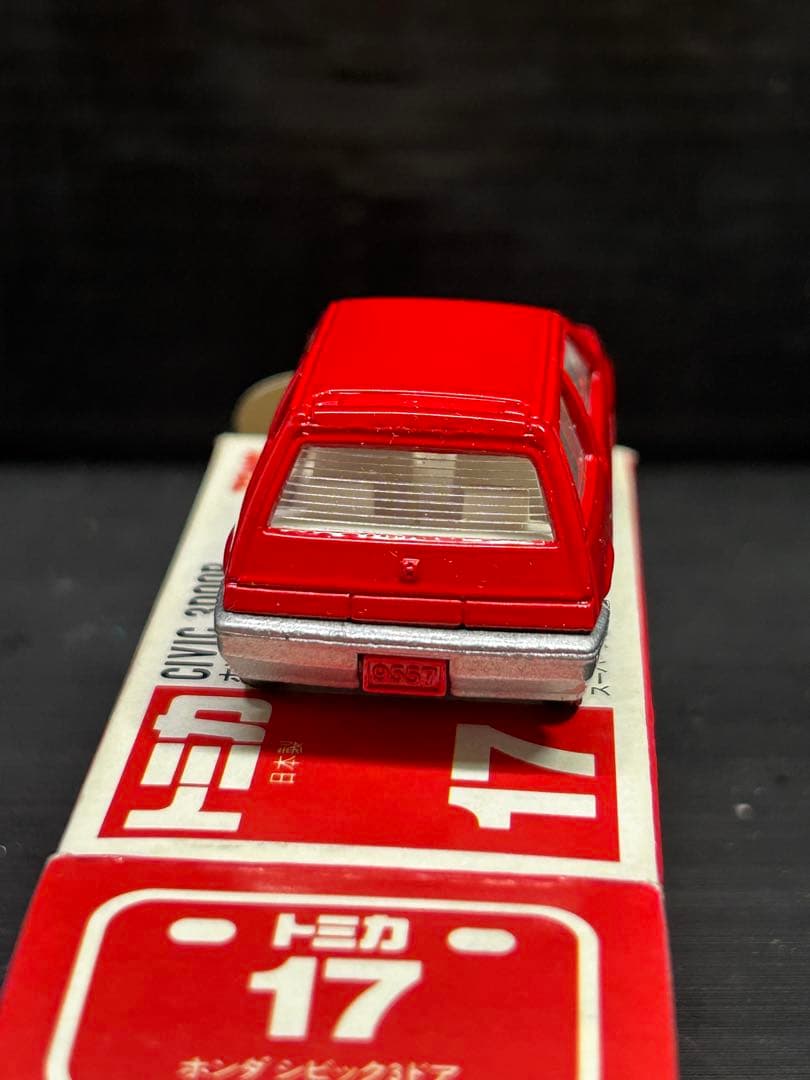 赤箱トミカ 当時物　ホンダ　シビック　3DOOR